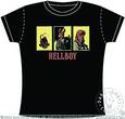 HELLBOY TRIPTYCH BLACK BABYDOLL T/S LG