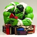 DF GREEN HULK 40TH ANNIV BIG BUST