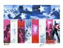 DF ROSS CAPTAIN AMERICA ORIGIN LITHO SGN