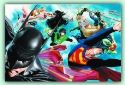 JLA LIBERTY & JUSTICE POSTER SGN