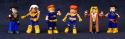 MARVEL MINIMATES X-MEN 2-PK SER 3 ASST