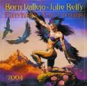 BORIS VALLEJO & JULIE BELLS 12 MONTH 2004 WALL CALENDAR