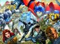 GI JOE TRANSFORMERS STEVE KURTH POSTER