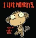 ROMAN DIRGE I LIKE MONKEYS T/S XL