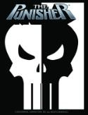PUNISHER BLACK WHITE LOGO PX T/S XL