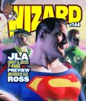 WIZARD MAGAZINE #144 ROSS JLA CVR