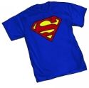 SUPERMAN SYMBOL NAVY T/S XL