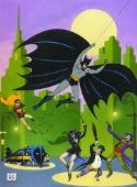 BATMAN THE GOLDEN YEARS SIGNED LITHOGRAPH