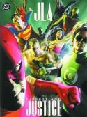 JLA LIBERTY AND JUSTICE OVERSIZED SC