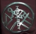 HELLBOY MOVIE LOGO BLACK T/S XL