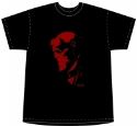 HELLBOY MOVIE HELLBOY PROFILE BLACK T/S LG