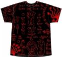 HELLBOY SYMBOLS BLACK T/S MED