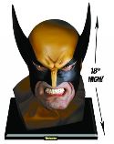 DF WOLVERINE FULL SIZE 18 INCH HEAD BUST