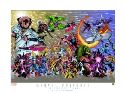 DF MARVEL UNIVERSE MICHAEL GOLDEN LITHO