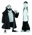 CLERKS SERIES 1 BLACK AND WHITE INACTION FIGURES ASST