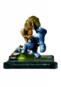 WETA V REX FIGHT WITH KONG STATUE