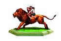 WETA NARNIA GIRLS ON ASLAN STATUE