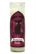 EMILY THE STRANGE PROTECTION CANDLE WHITE (RES)