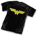DC WONDER WOMAN SYMBOL I BLK T/S MED