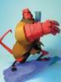 HELLBOY ANIMATED STATUE #1 HELLBOY