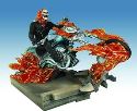 GHOST RIDER ON BUILDING MOVIE STATUE
