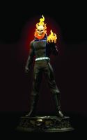 JOHNNY BLAZE GHOST RIDER STATUE