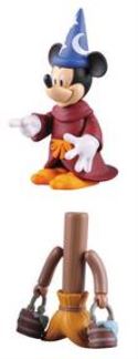 FANTASIA MICKEY & BROOM KUBRICK 2-PK