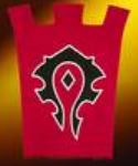 WOW WAR BANNER HORDE