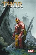 THOR #609 IRON MAN BY DESIGN RIBIC VAR SIEGE