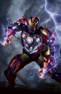 THUNDERBOLTS #143 IRON MAN BY DESIGN HORN VAR