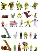 SHREK SWAMP MINI FIGURES ASST