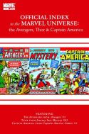AVENGERS THOR CAPTAIN AMERICA OFFICIAL INDEX #1 HA