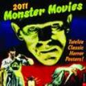 MONSTER MOVIES 2011 WALL CALENDAR