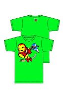 TOKIDOKI X MARVEL TOUCHDOWN GREEN T/S SM