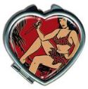 BETTIE PAGE JUNGLE NIGHT HEART COMPACT