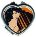 BETTIE PAGE SAHARA SANDS HEART COMPACT