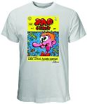 ZAP COMIX COVER #2 WHITE T/S MED