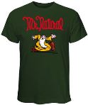 MR NATURAL STRUTTIN MILITARY GREEN T/S MED