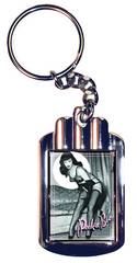 BETTIE PAGE PEEK A BOO KEYCHAIN