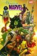 WOMEN OF MARVEL SEVEN DECADES OMNIBUS HC COIPEL CVR