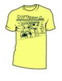 SCOTT PILGRIM NEUROTIC YOUTH MUSTARD T/S SM