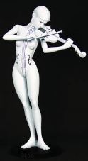 UMBRELLA ACADEMY MAQUETTE #1 WHITE VIOLIN