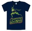 SW EMPIRE BOBA FETT NAVY T/S MED