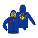 TOKIDOKI X MARVEL FLOATING HEADS ZIP-UP HOODIE LG