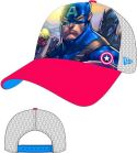 CAPTAIN AMERICA SPLASH FRONT TRUCKER CAP