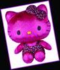 HELLO KITTY LARGE PLUSH ANIMAL PRINT ASST