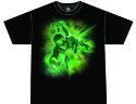 GREEN LANTERN MOVIE EMERALD ENERGY PX BLK T/S LG