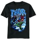 THOR STONES THROW BLK T/S MED