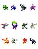 DC UNIVERSE ACTION LEAGUE 2-PK MINI AF ASST