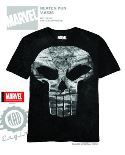 PUNISHER BEATEN PUN BLK MINERAL WASH T/S XXL